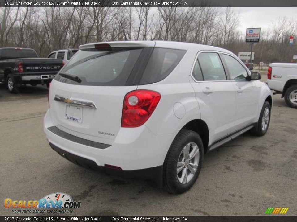 2013 Chevrolet Equinox LS Summit White / Jet Black Photo #7