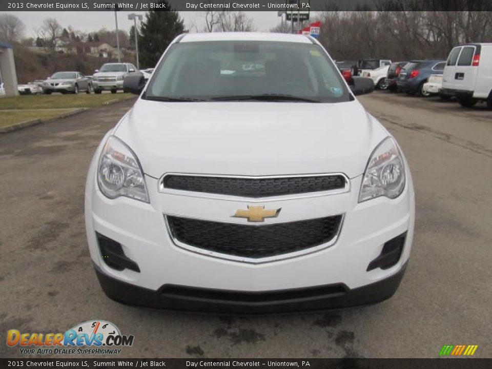 2013 Chevrolet Equinox LS Summit White / Jet Black Photo #11