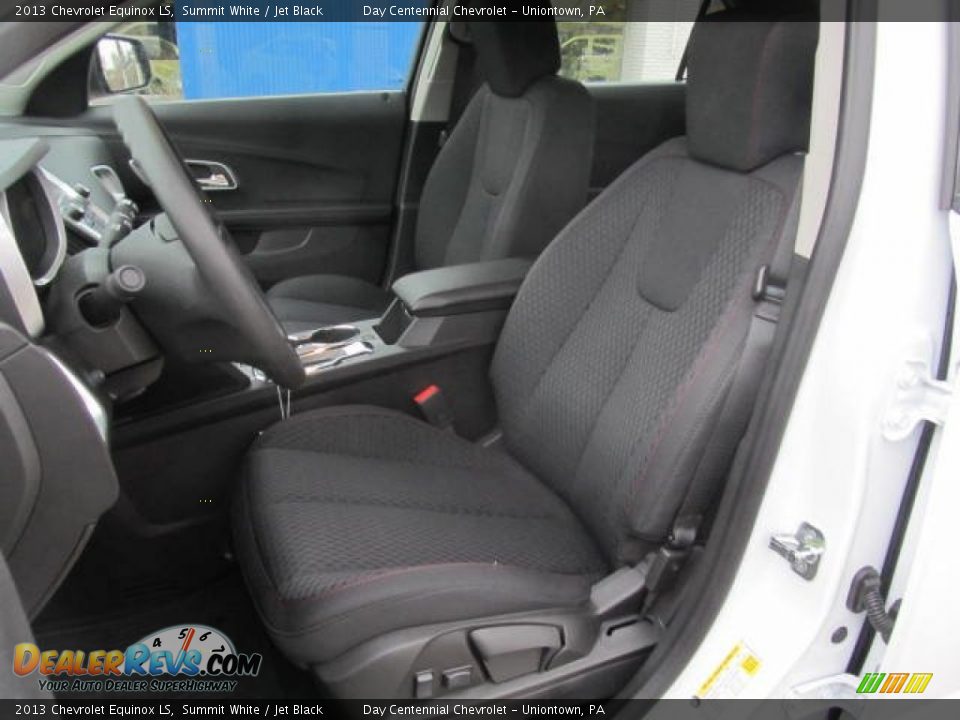 2013 Chevrolet Equinox LS Summit White / Jet Black Photo #13