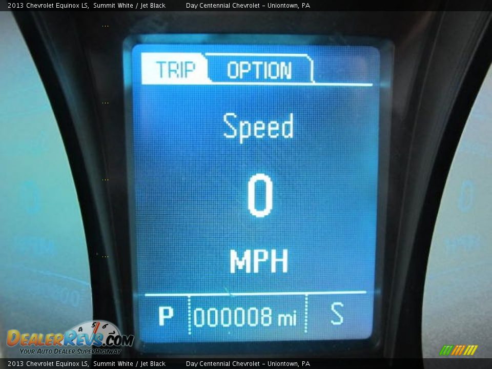 2013 Chevrolet Equinox LS Summit White / Jet Black Photo #20