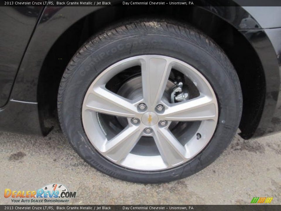 2013 Chevrolet Cruze LT/RS Black Granite Metallic / Jet Black Photo #3