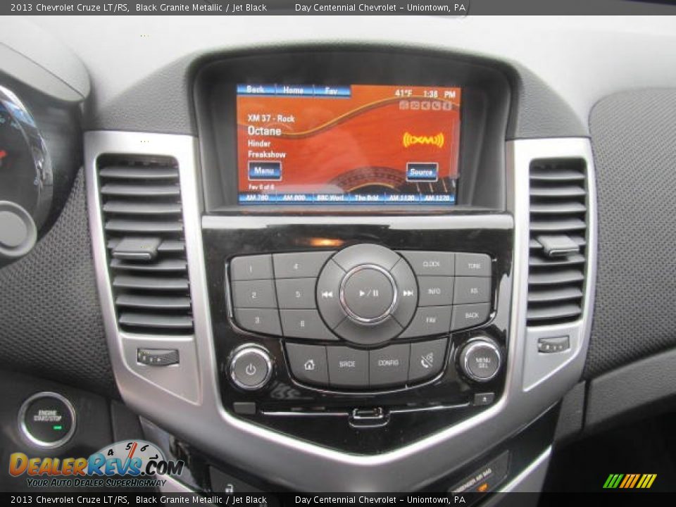 2013 Chevrolet Cruze LT/RS Black Granite Metallic / Jet Black Photo #16