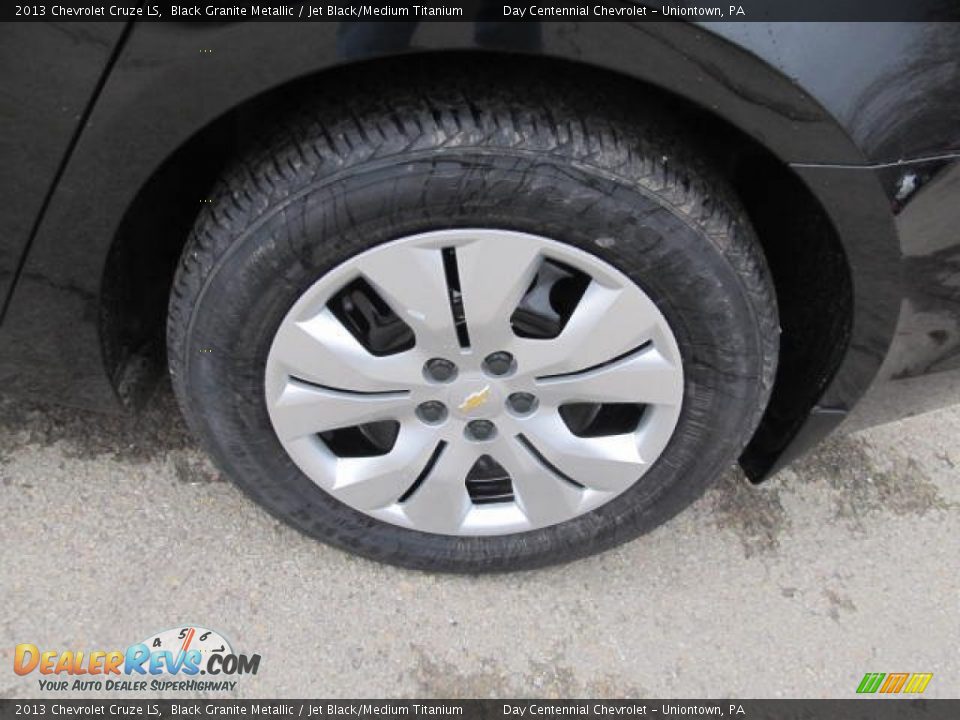 2013 Chevrolet Cruze LS Black Granite Metallic / Jet Black/Medium Titanium Photo #3