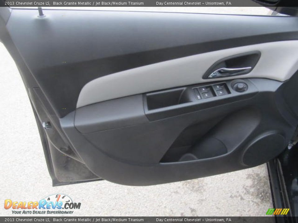 2013 Chevrolet Cruze LS Black Granite Metallic / Jet Black/Medium Titanium Photo #12