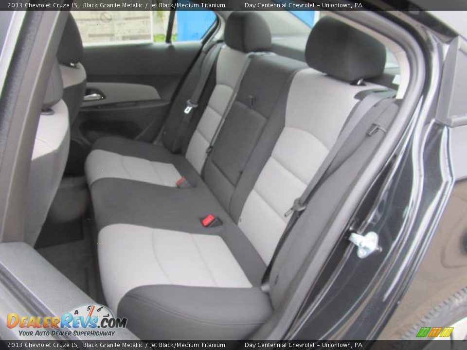 2013 Chevrolet Cruze LS Black Granite Metallic / Jet Black/Medium Titanium Photo #14