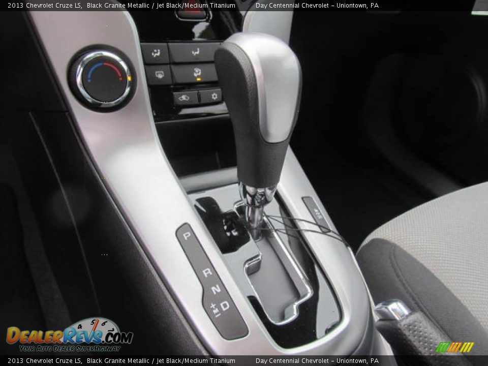 2013 Chevrolet Cruze LS Black Granite Metallic / Jet Black/Medium Titanium Photo #17