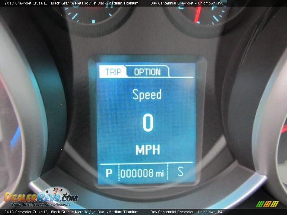 2013 Chevrolet Cruze LS Black Granite Metallic / Jet Black/Medium Titanium Photo #20