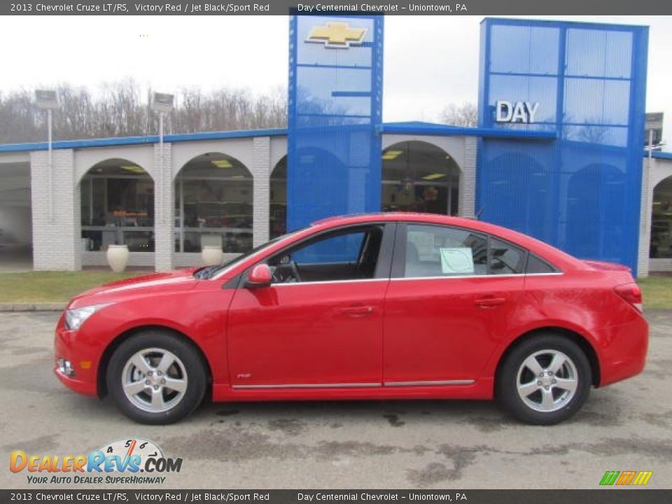 2013 Chevrolet Cruze LT/RS Victory Red / Jet Black/Sport Red Photo #2
