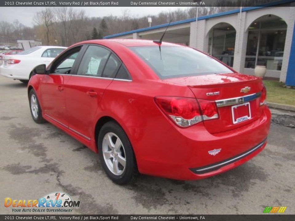 2013 Chevrolet Cruze LT/RS Victory Red / Jet Black/Sport Red Photo #4
