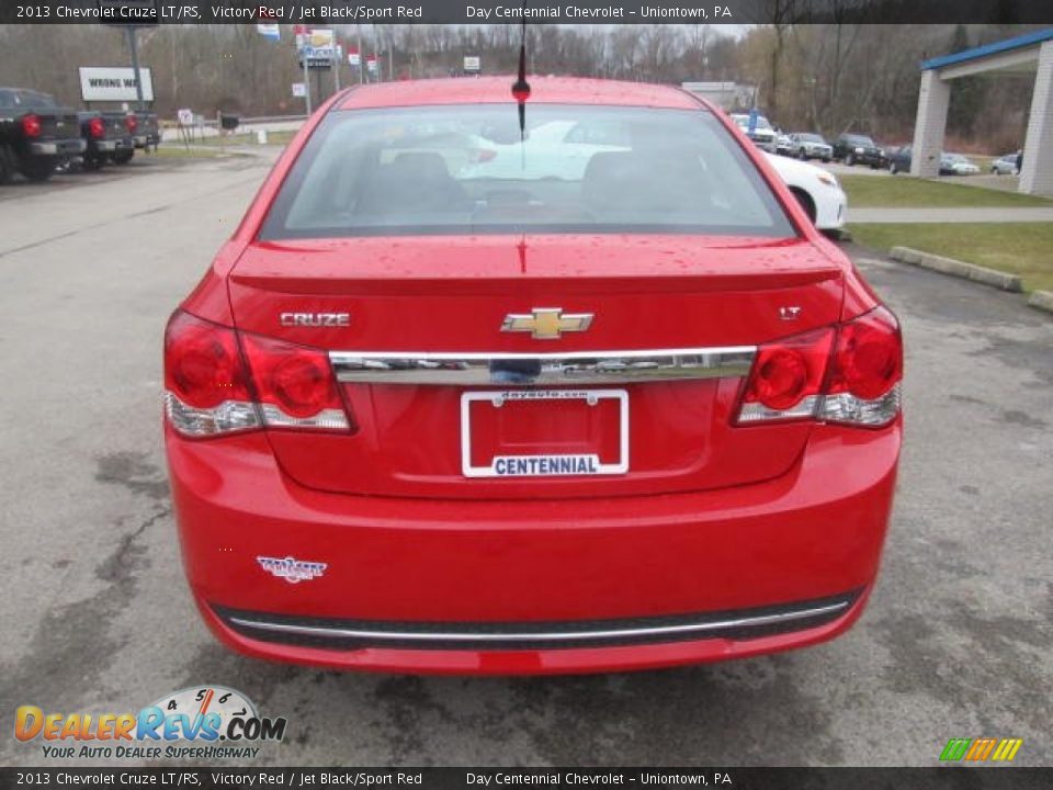 2013 Chevrolet Cruze LT/RS Victory Red / Jet Black/Sport Red Photo #5