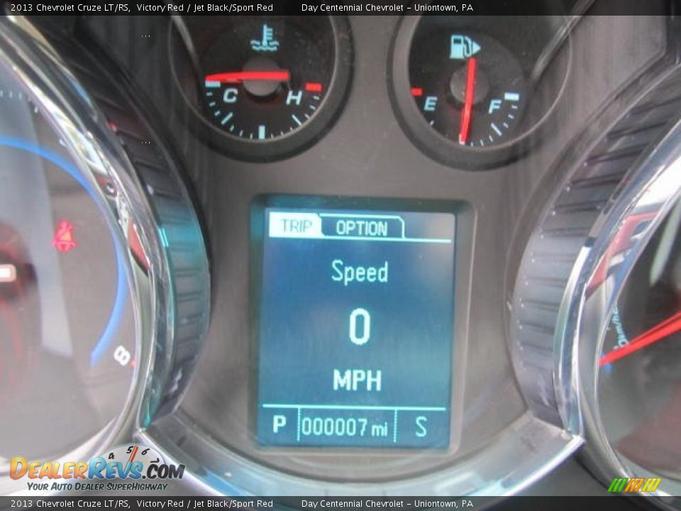 2013 Chevrolet Cruze LT/RS Victory Red / Jet Black/Sport Red Photo #20