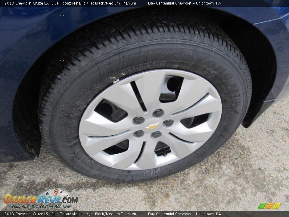 2013 Chevrolet Cruze LS Blue Topaz Metallic / Jet Black/Medium Titanium Photo #3