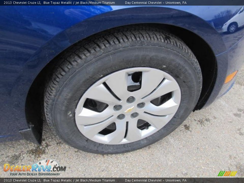 2013 Chevrolet Cruze LS Blue Topaz Metallic / Jet Black/Medium Titanium Photo #9