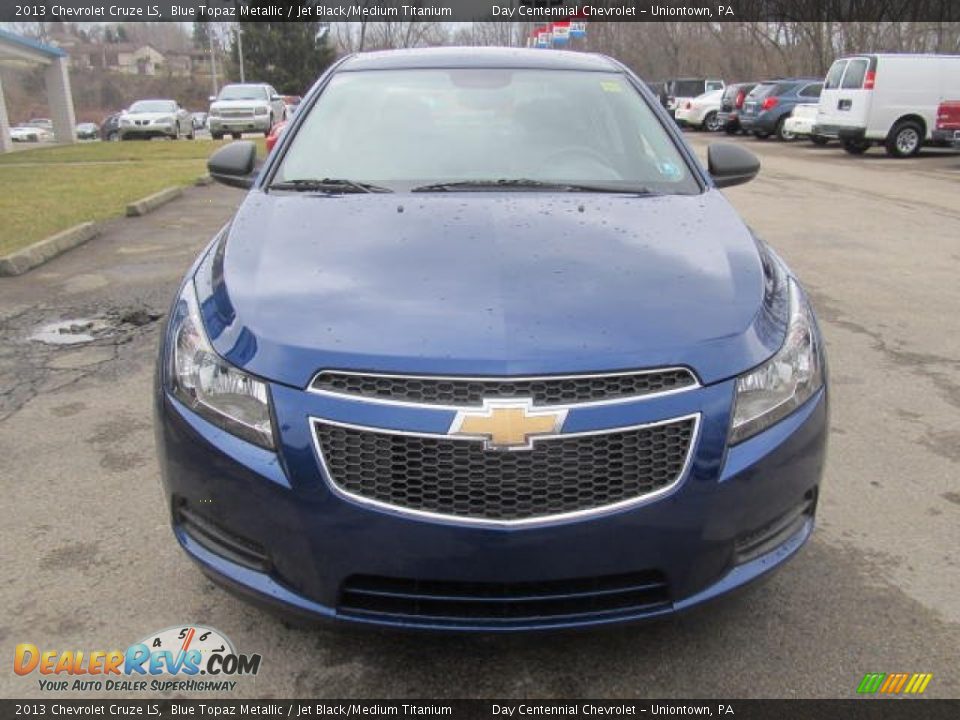 2013 Chevrolet Cruze LS Blue Topaz Metallic / Jet Black/Medium Titanium Photo #11
