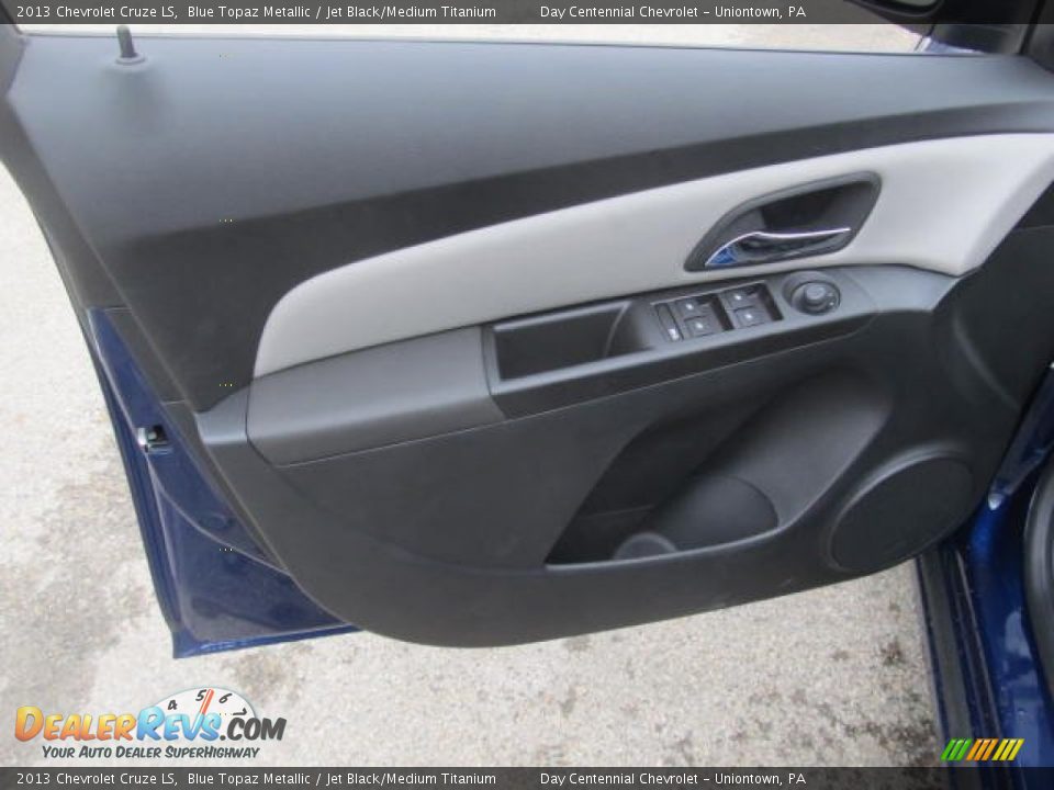 2013 Chevrolet Cruze LS Blue Topaz Metallic / Jet Black/Medium Titanium Photo #12
