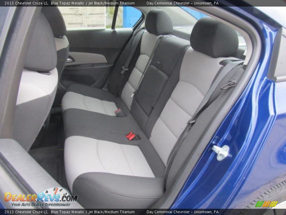 2013 Chevrolet Cruze LS Blue Topaz Metallic / Jet Black/Medium Titanium Photo #14