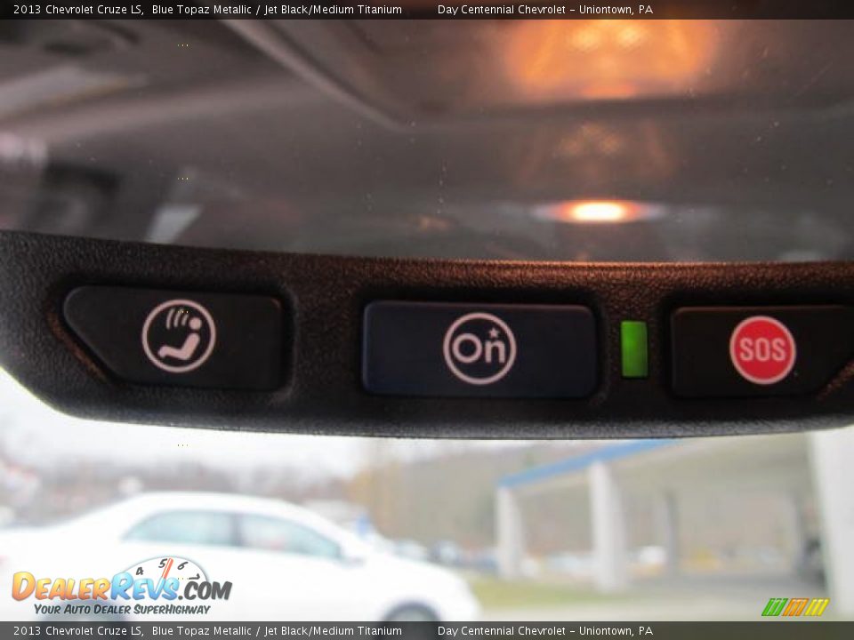2013 Chevrolet Cruze LS Blue Topaz Metallic / Jet Black/Medium Titanium Photo #18