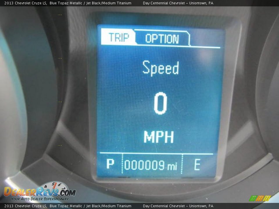 2013 Chevrolet Cruze LS Blue Topaz Metallic / Jet Black/Medium Titanium Photo #20