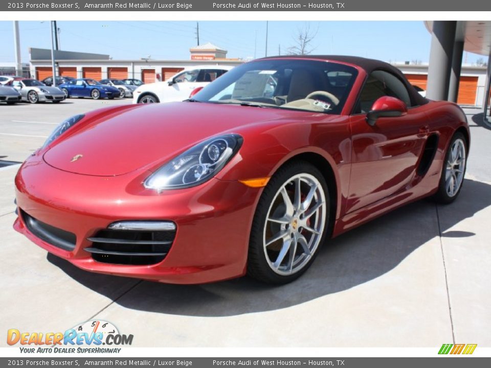 Front 3/4 View of 2013 Porsche Boxster S Photo #3