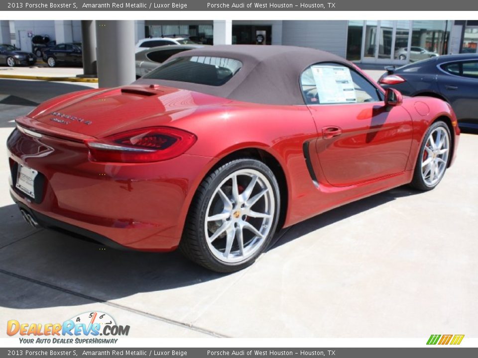 Amaranth Red Metallic 2013 Porsche Boxster S Photo #8