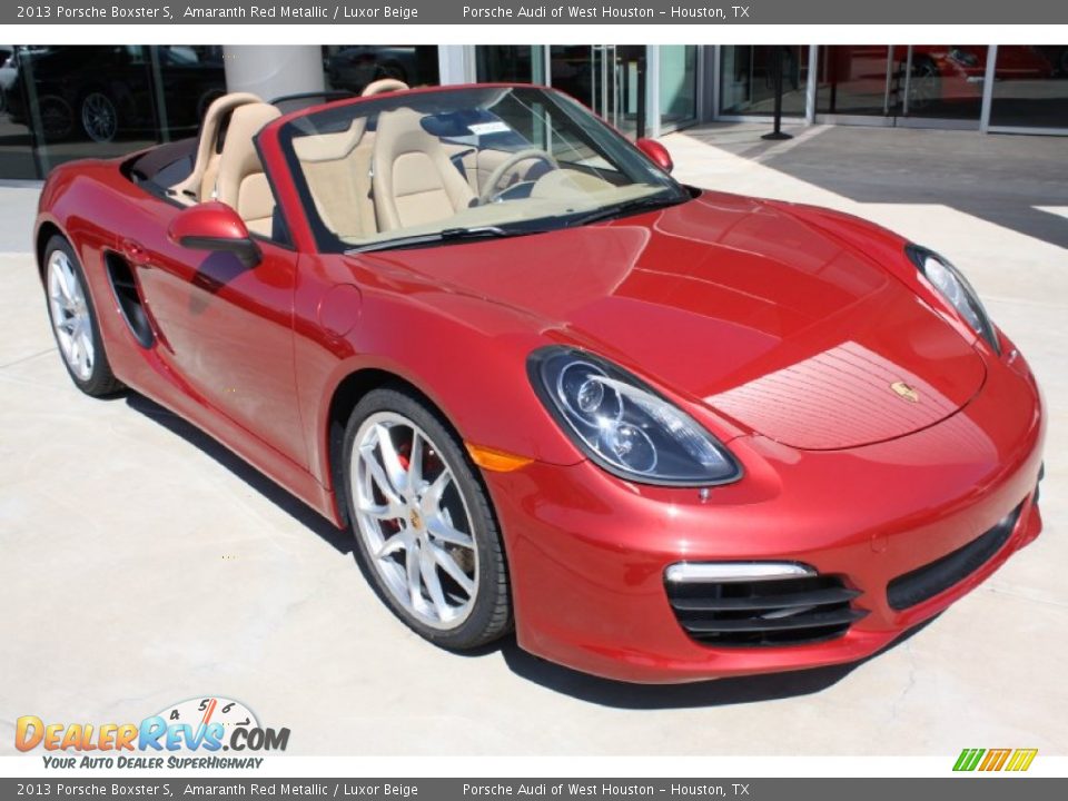 Front 3/4 View of 2013 Porsche Boxster S Photo #10