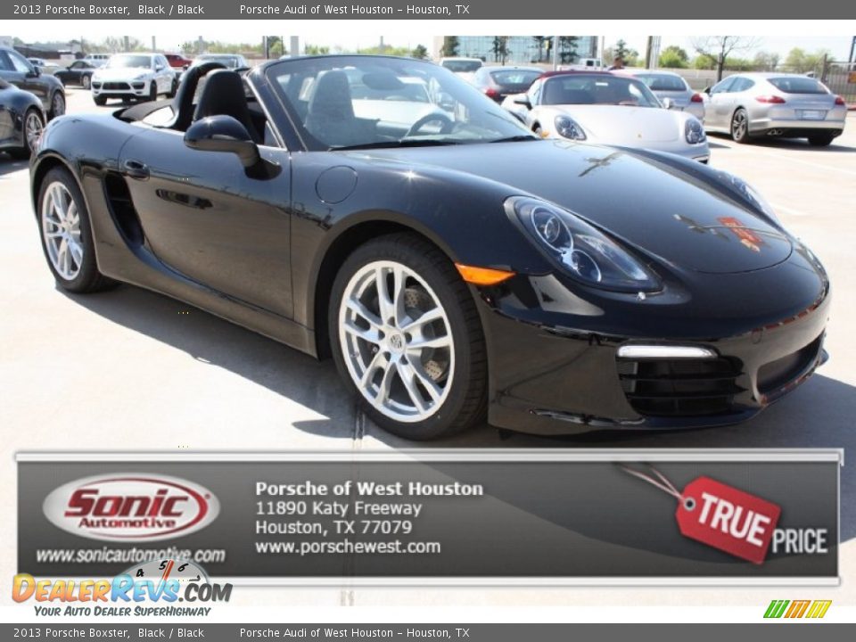 2013 Porsche Boxster Black / Black Photo #1