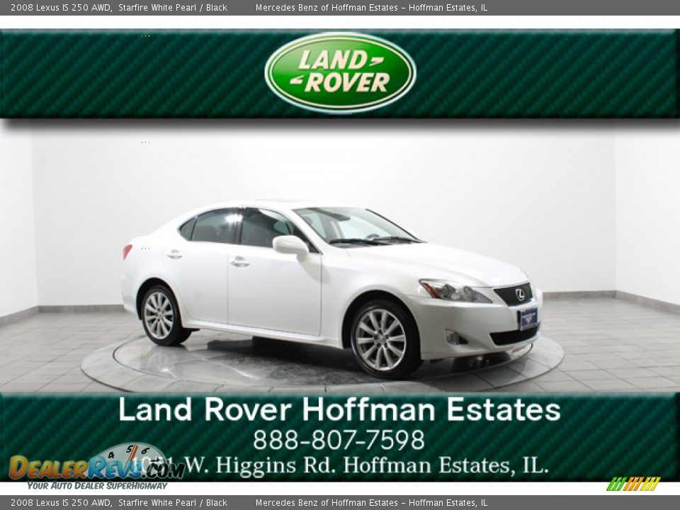 2008 Lexus IS 250 AWD Starfire White Pearl / Black Photo #1