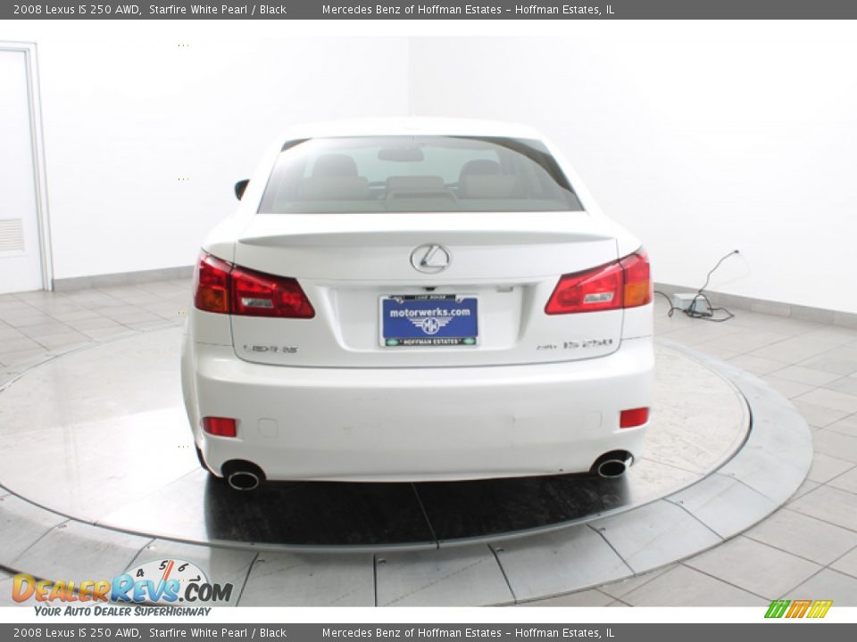 2008 Lexus IS 250 AWD Starfire White Pearl / Black Photo #4