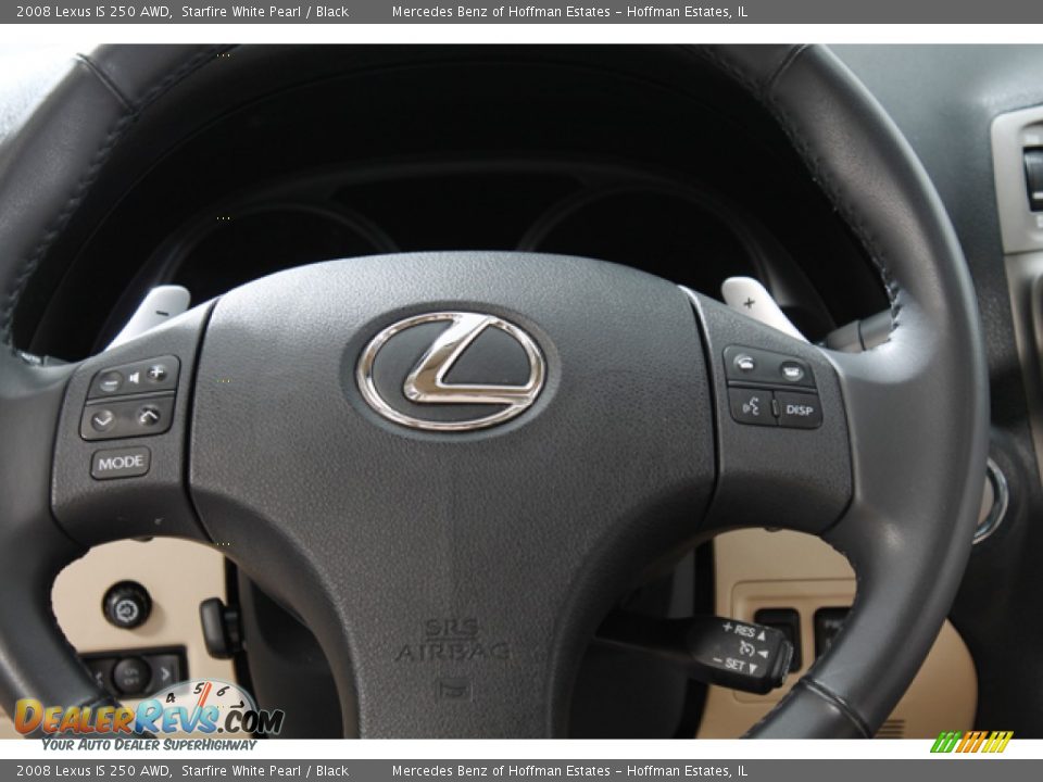 2008 Lexus IS 250 AWD Starfire White Pearl / Black Photo #8