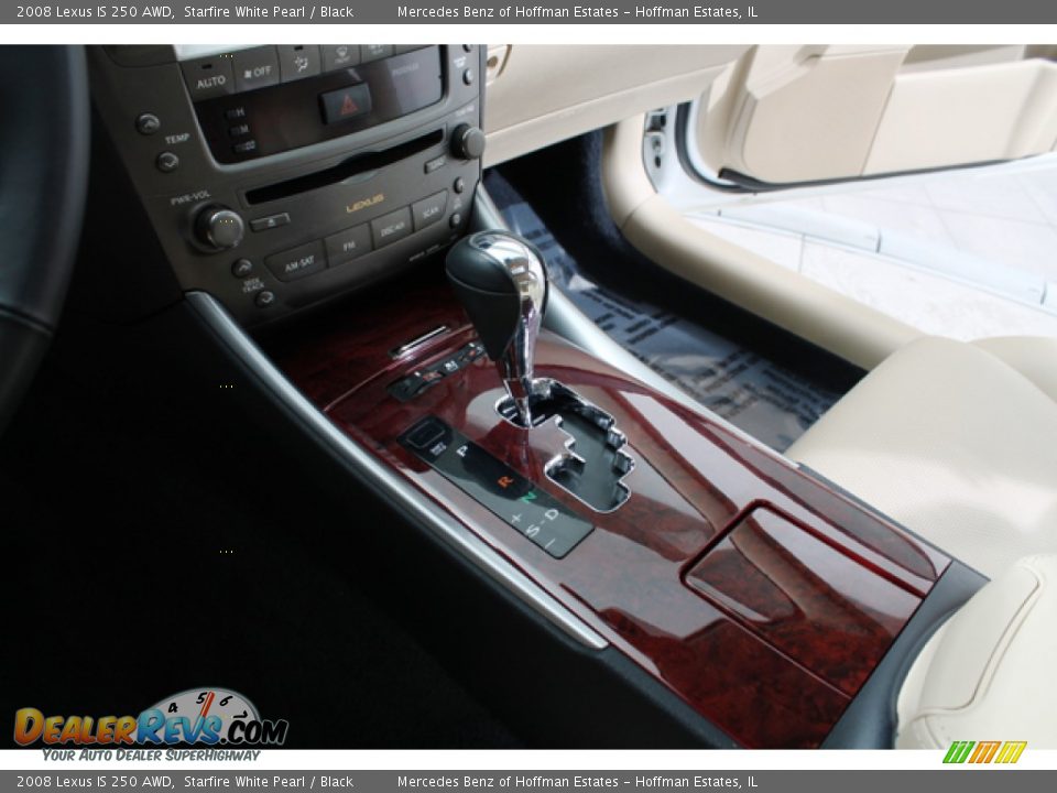 2008 Lexus IS 250 AWD Starfire White Pearl / Black Photo #12