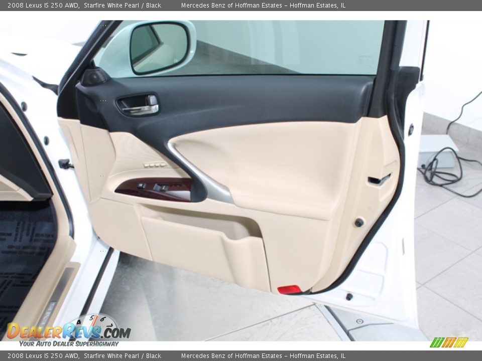 2008 Lexus IS 250 AWD Starfire White Pearl / Black Photo #13