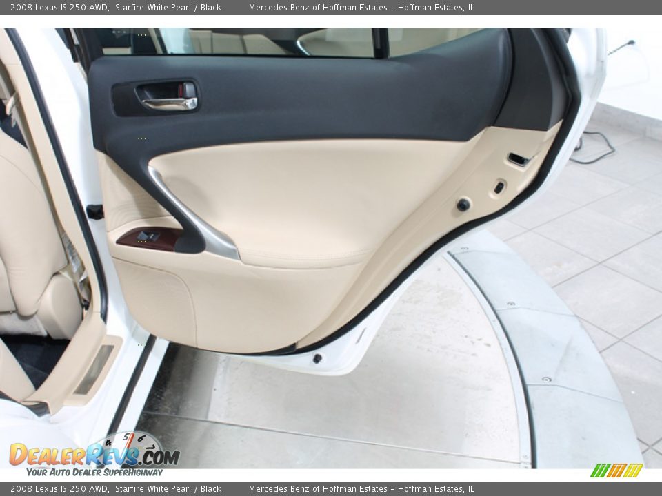 2008 Lexus IS 250 AWD Starfire White Pearl / Black Photo #14