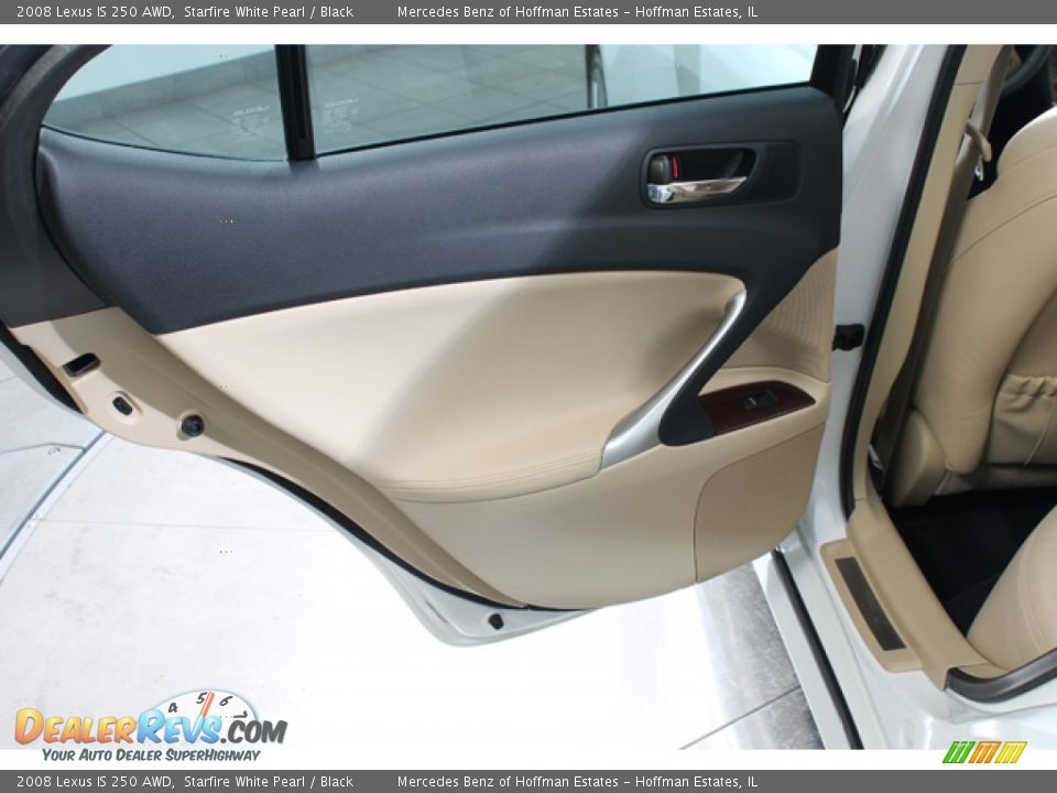 2008 Lexus IS 250 AWD Starfire White Pearl / Black Photo #15