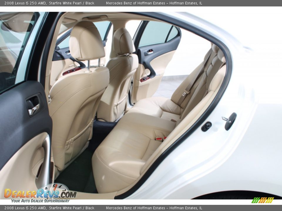 2008 Lexus IS 250 AWD Starfire White Pearl / Black Photo #19