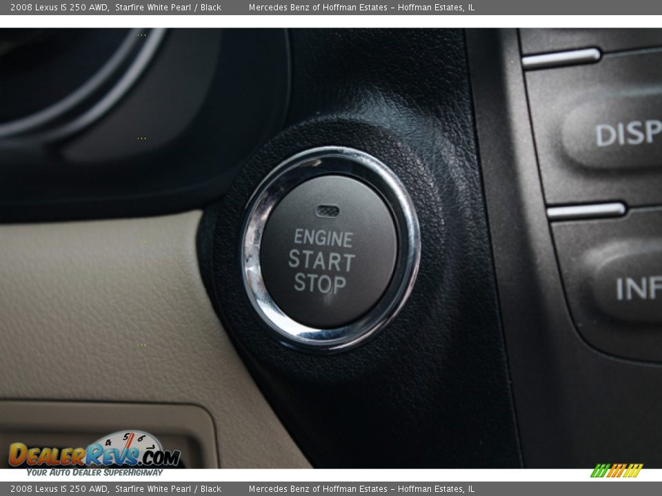 2008 Lexus IS 250 AWD Starfire White Pearl / Black Photo #21