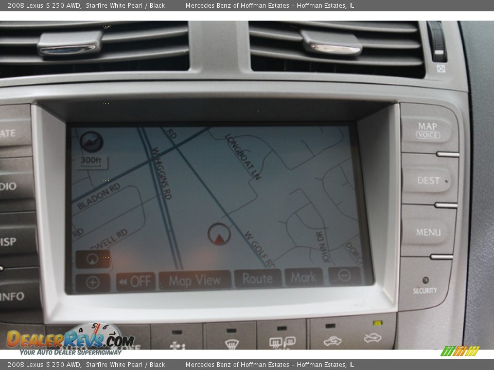 2008 Lexus IS 250 AWD Starfire White Pearl / Black Photo #23