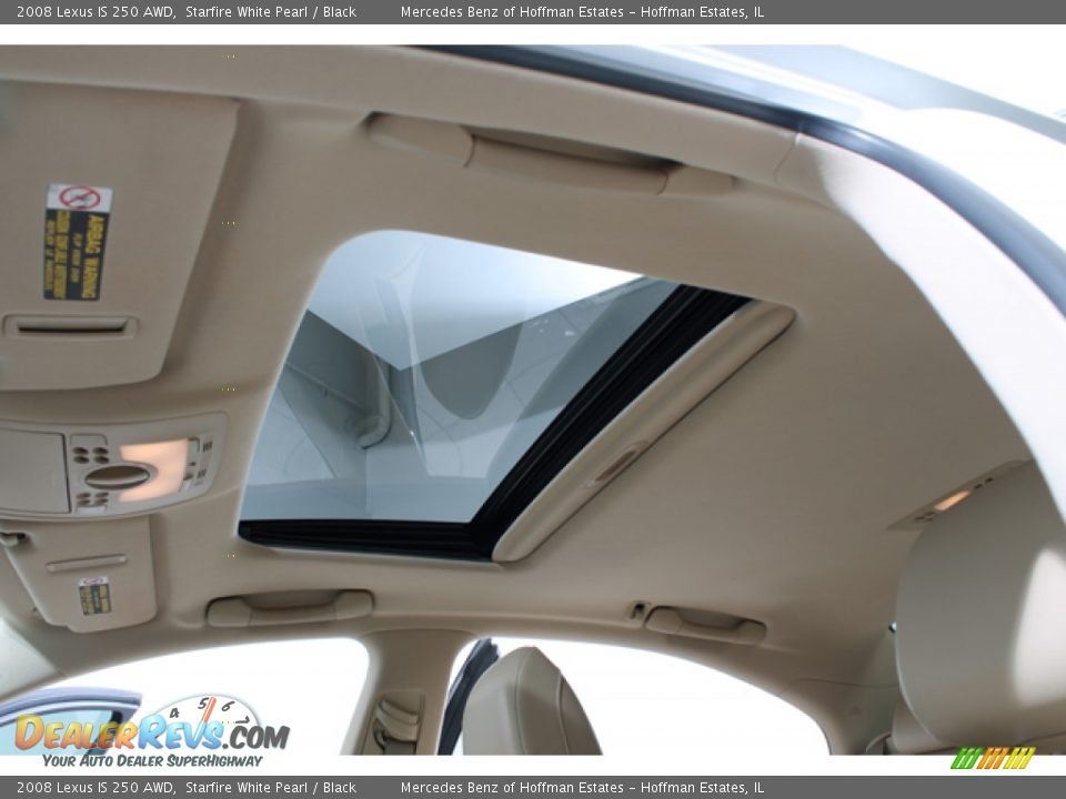 2008 Lexus IS 250 AWD Starfire White Pearl / Black Photo #25