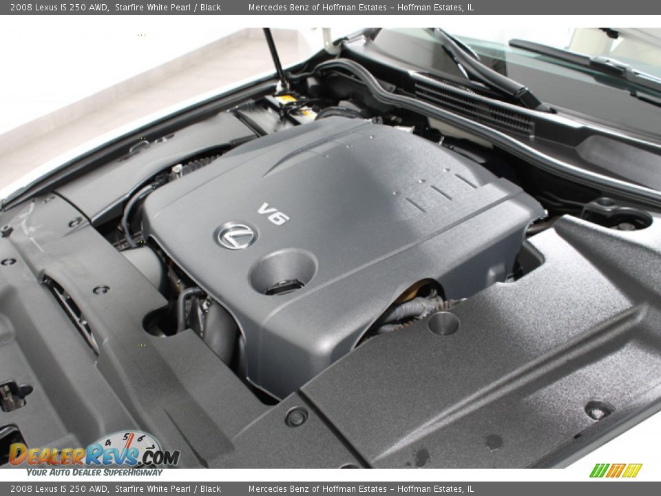 2008 Lexus IS 250 AWD Starfire White Pearl / Black Photo #26