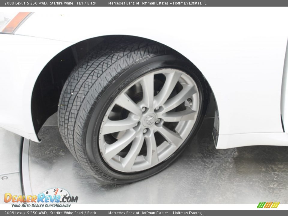 2008 Lexus IS 250 AWD Starfire White Pearl / Black Photo #28