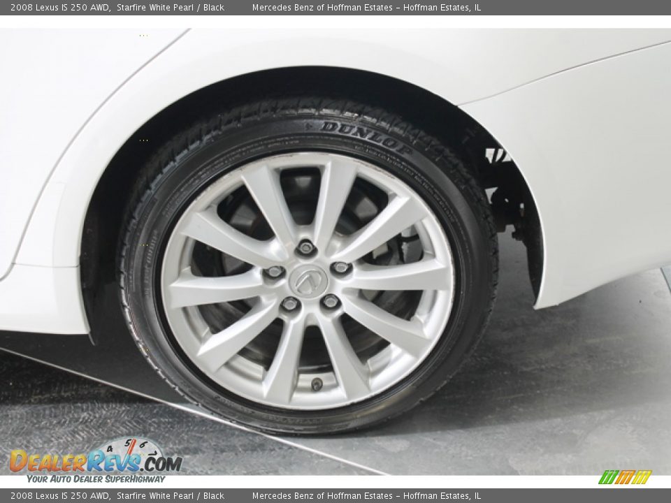 2008 Lexus IS 250 AWD Starfire White Pearl / Black Photo #30