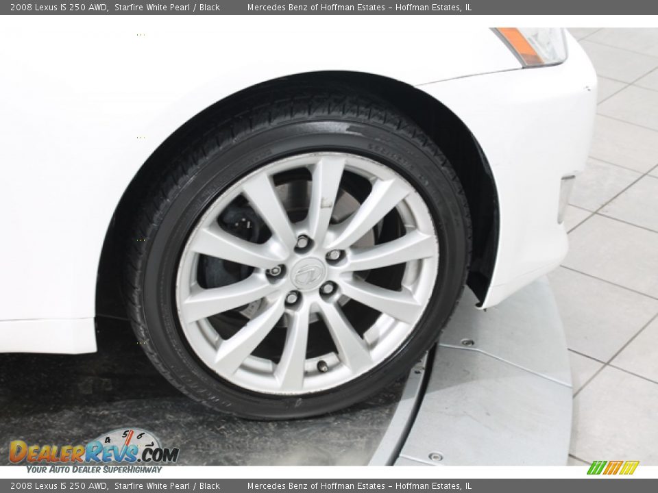 2008 Lexus IS 250 AWD Starfire White Pearl / Black Photo #32