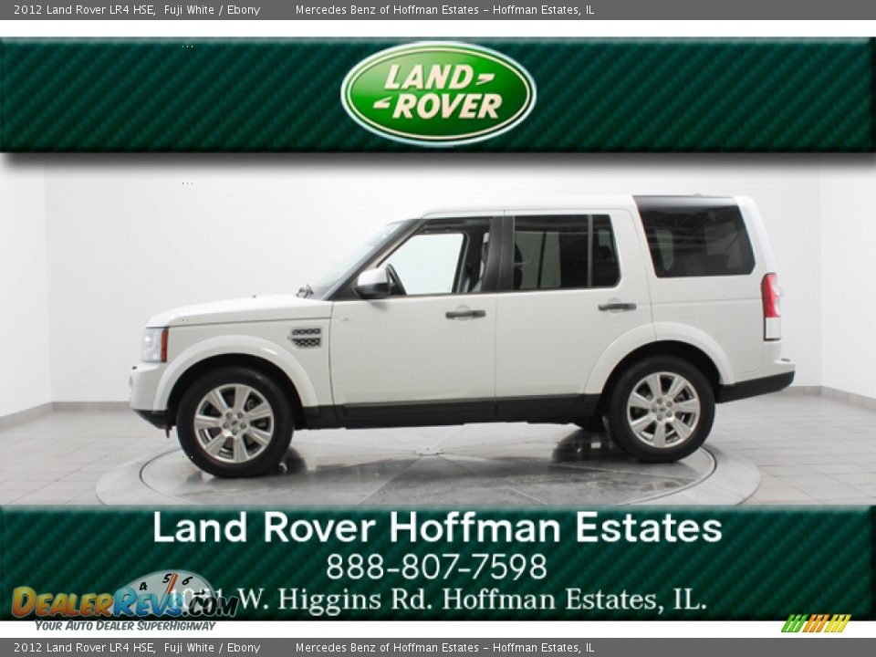 2012 Land Rover LR4 HSE Fuji White / Ebony Photo #2