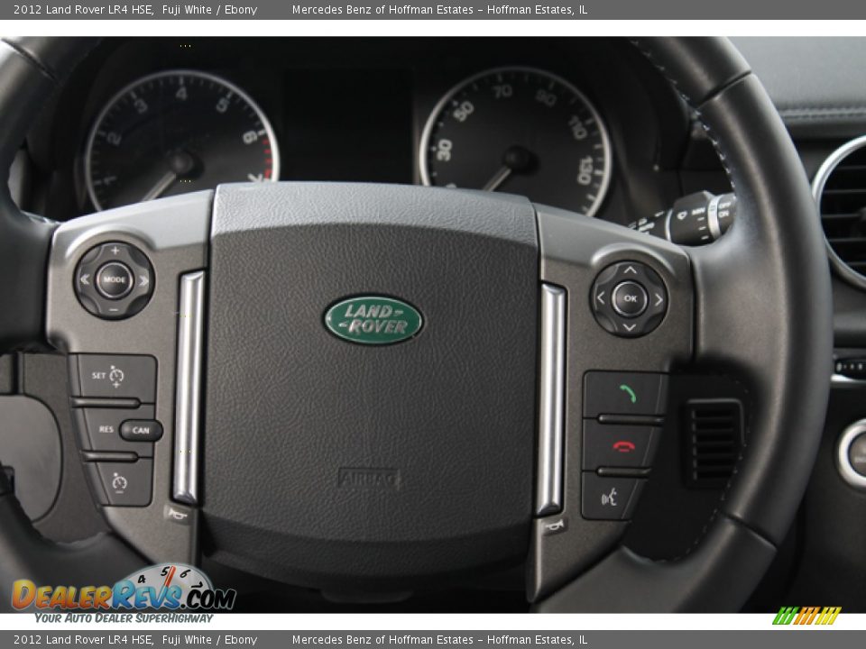 2012 Land Rover LR4 HSE Fuji White / Ebony Photo #8