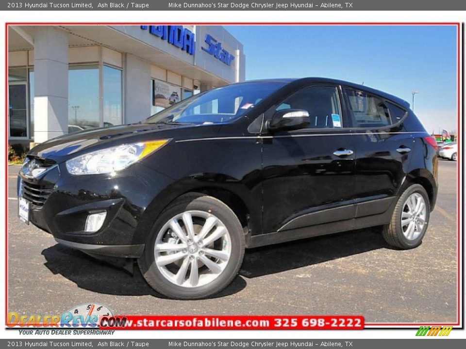 2013 Hyundai Tucson Limited Ash Black / Taupe Photo #1