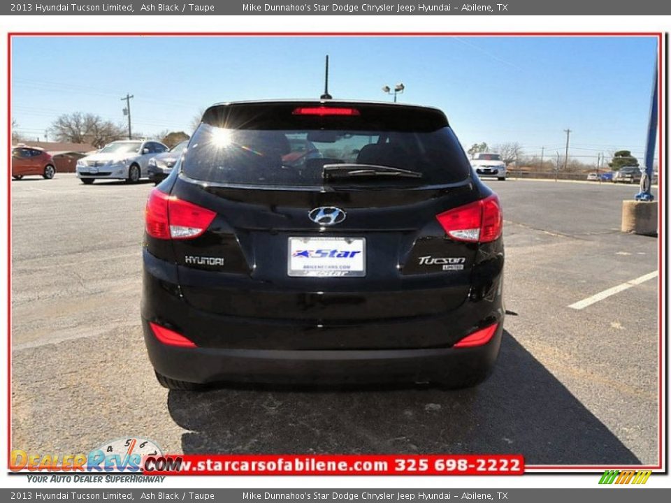 2013 Hyundai Tucson Limited Ash Black / Taupe Photo #4