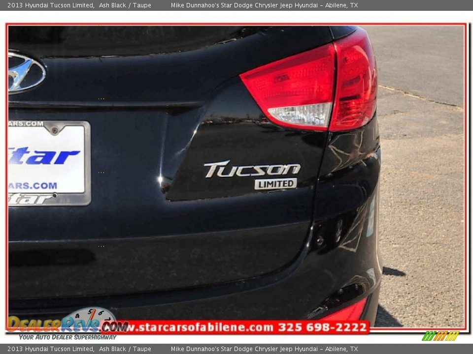 2013 Hyundai Tucson Limited Ash Black / Taupe Photo #6