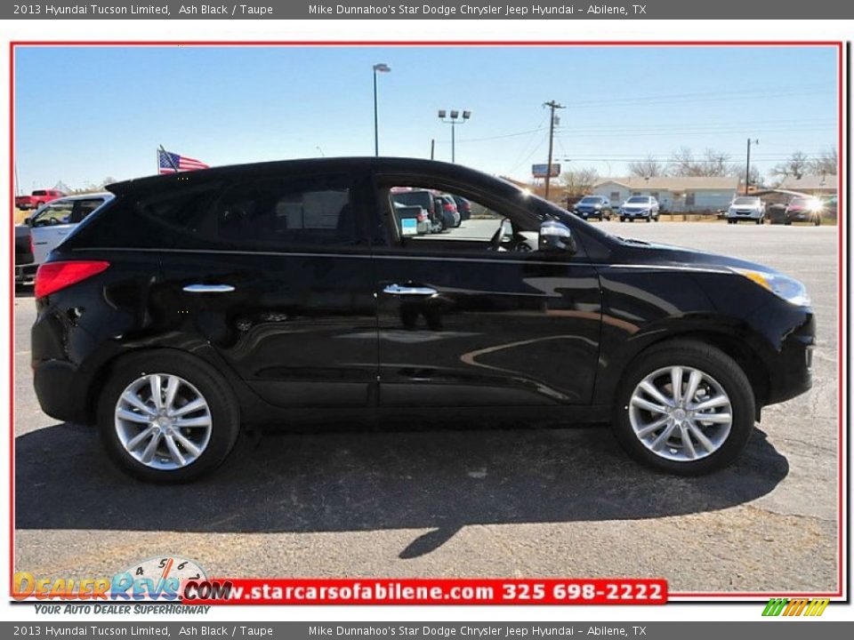 2013 Hyundai Tucson Limited Ash Black / Taupe Photo #8