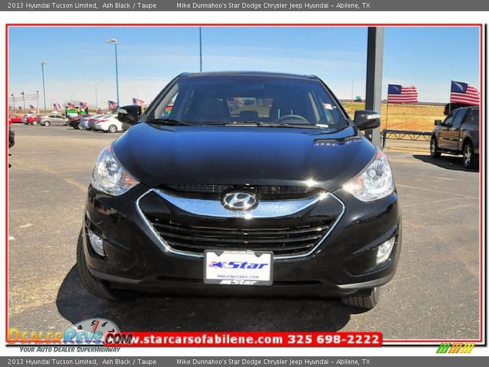 2013 Hyundai Tucson Limited Ash Black / Taupe Photo #10