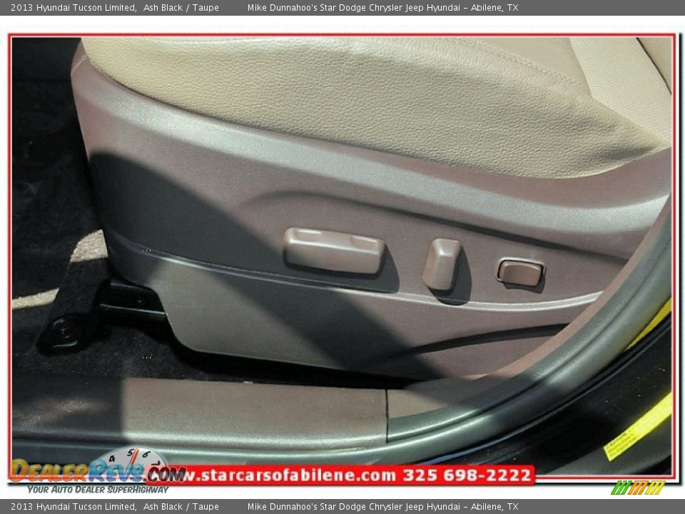 2013 Hyundai Tucson Limited Ash Black / Taupe Photo #13