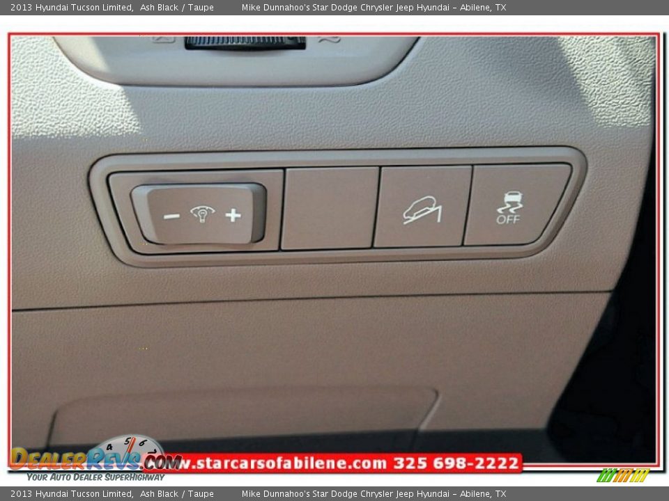 2013 Hyundai Tucson Limited Ash Black / Taupe Photo #15